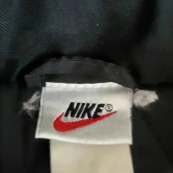 VTG 90s NIKE Puffer Jacket Trench Coat Stadium Parka 2XL - Picture 5 of 8